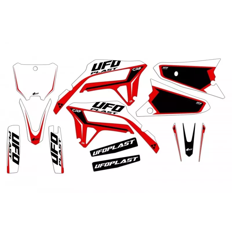 kit deco UFO STOKES Blanc 450 CRF 21-24, 250 CRF 22-24