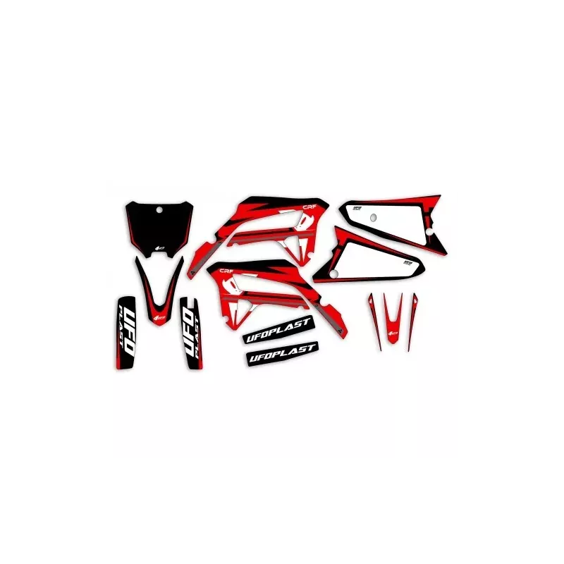 kit deco UFO APODIS Noir 450 CRF 21-24, 250 CRF 22-24