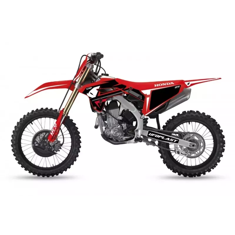 kit deco UFO APODIS Rouge 450 CRF 21-24, 250 CRF 22-24