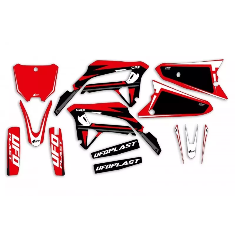 kit deco UFO APODIS Rouge 450 CRF 21-24, 250 CRF 22-24