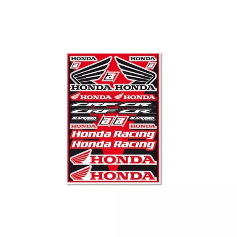 Kit deco universel BLACKBIRD RACING rouge