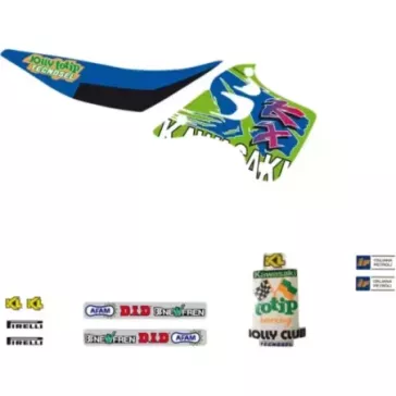 Kit deco TECNOSEL Replica KAWASAKI 125/250 KX 92-93