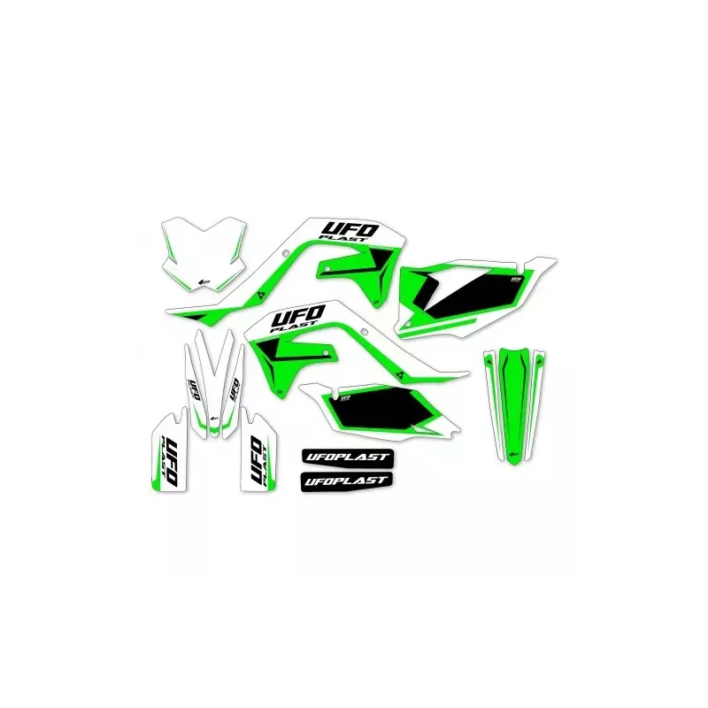 kit deco UFO STOKES Blanc 250 KXF 2021-2024 / 450 KXF 2019-2023