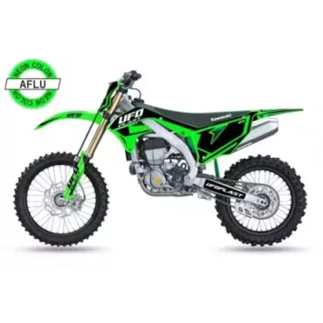 KIT DECO UFO STOKES Vert 250 KXF 2021-2024 / 450 KXF 2019-2023