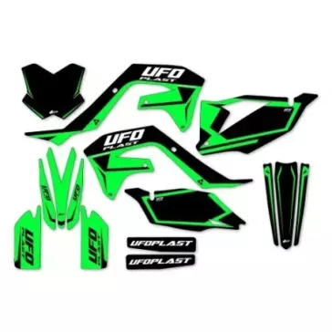 KIT DECO UFO STOKES Vert 250 KXF 2021-2024 / 450 KXF 2019-2023