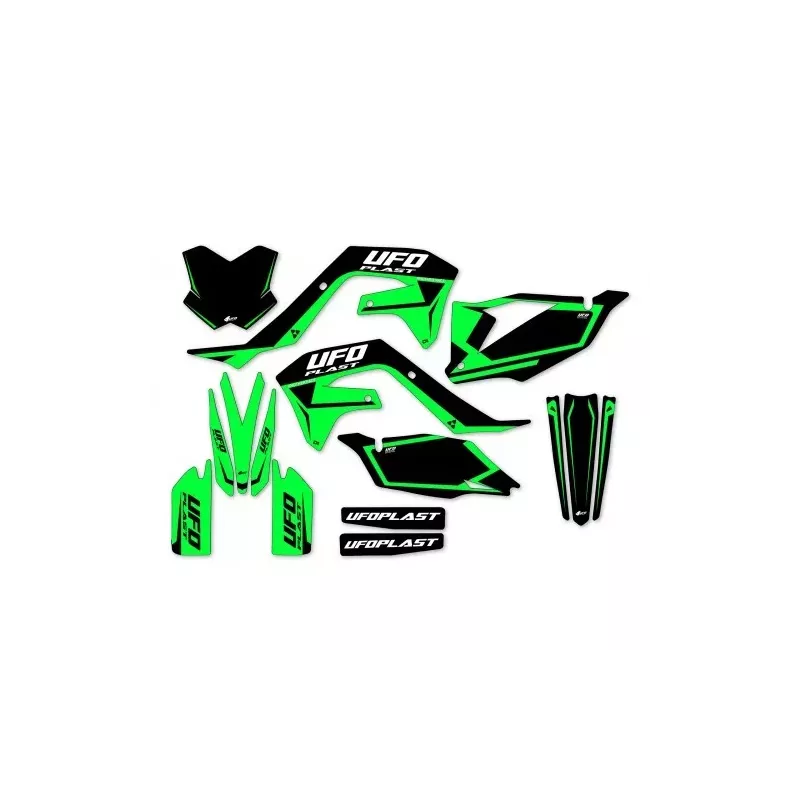 KIT DECO UFO STOKES Vert 250 KXF 2021-2024 / 450 KXF 2019-2023