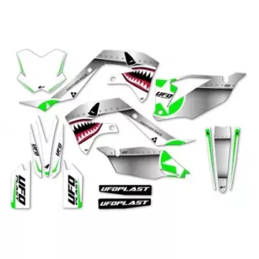 kit deco UFO GENERAL Blanc 250 KXF 2021-2024 / 450 KXF 2019-2023