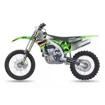 kit deco UFO GENERAL Blanc/Vert 250 KXF 2021-2024 / 450 KXF 2019-2023