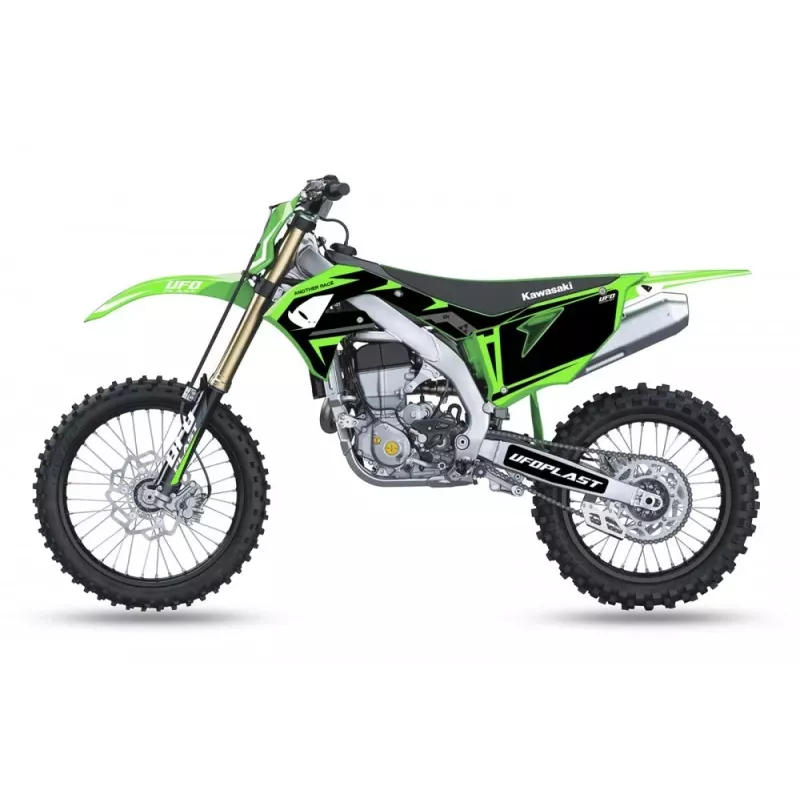 kit deco UFO APODIS Vert/Blanc 250 KXF 2021-2024 / 450 KXF 2019-2023