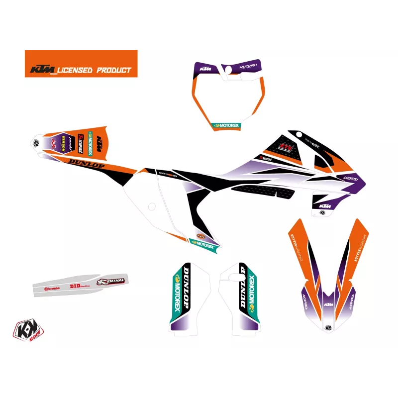 kit deco KUTVEK 65 SX 18-23 replica '24