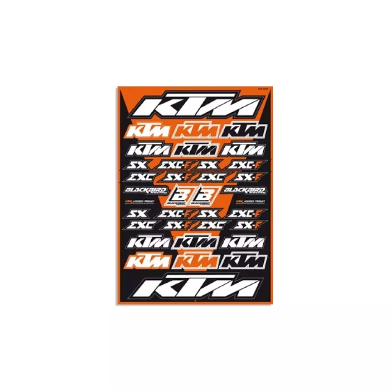 Kit deco universel BLACKBIRD RACING orange