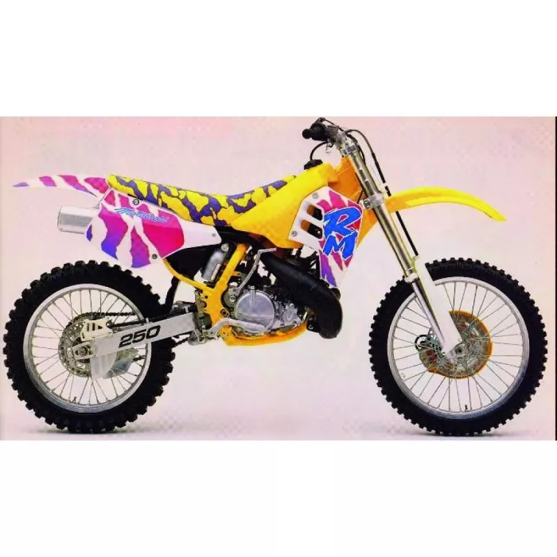 Kit deco TECNOSEL Replica SUZUKI 125/250 RM 89-92