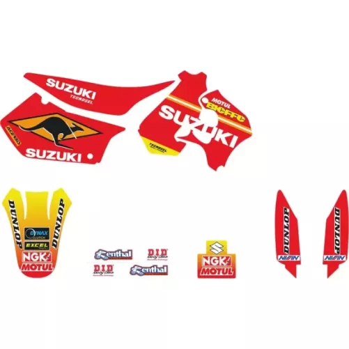 Kit deco TECNOSEL Replica SUZUKI 125/250 RM 96-98