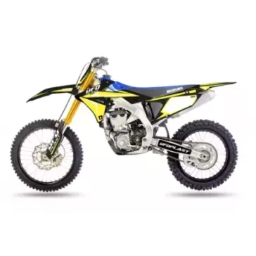 kit deco UFO APODIS Noir 250 RMZ 2019-2024 / 450 RMZ 2018-2024