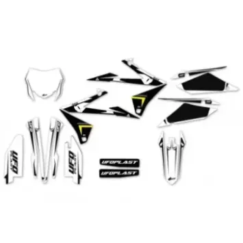 kit deco UFO APODIS Blanc 250 RMZ 2019-2024 / 450 RMZ 2018-2024