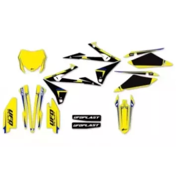 kit deco UFO APODIS Jaune 250 RMZ 2019-2024 / 450 RMZ 2018-2024