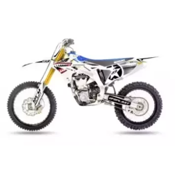 kit deco UFO GENERAL Blanc 250 RMZ 2019-2024 / 450 RMZ 2018-2024