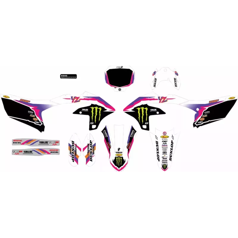 Kit déco Star Racing 50th 450 YZF 23-24, 250 YZF 24-