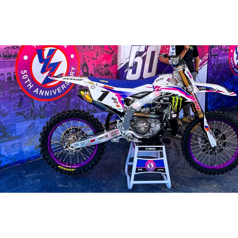 Kit déco Star Racing 50th + kit plastique 450 YZF 23-24, 250 YZF 24-