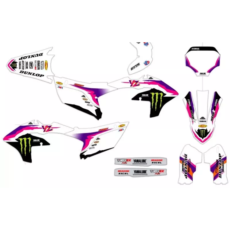 Kit déco Star Racing 50th 450 YZF 23-24, 250 YZF 24-