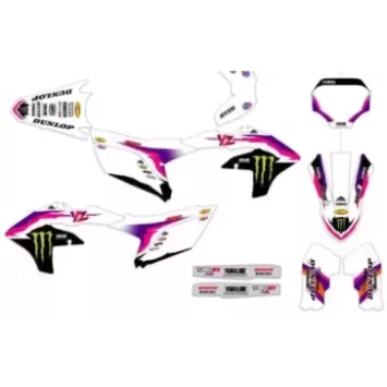 Kit déco Star Racing 50th 450 YZF 23-24, 250 YZF 24-