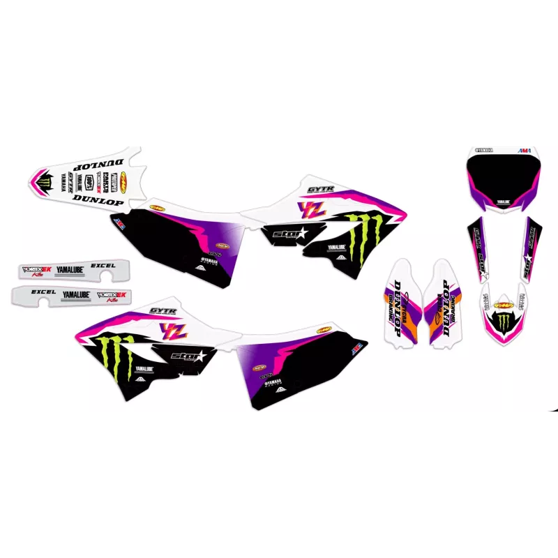 Kit déco Star Racing 50th 125/250 YZ 22-24