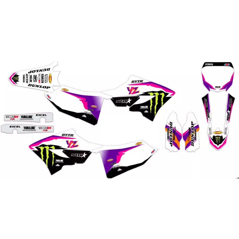 Kit déco Star Racing 50th 125/250 YZ 22-24