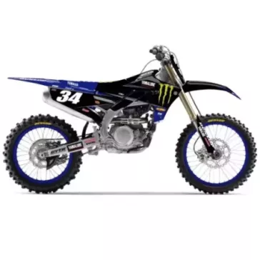 Kit déco complet D'Cor Team Yamaha Star Racing 250 YZF 2019