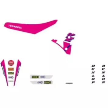 Kit deco TECNOSEL Replica OEM YAMAHA 125 YZ 91-92