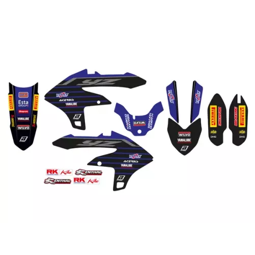 Kit déco complet BLACKBIRD Factory 450 YZF 2023
