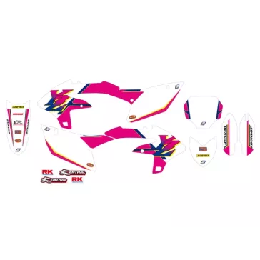 Kit déco complet BLACKBIRD RETRO 450 YZF 2023