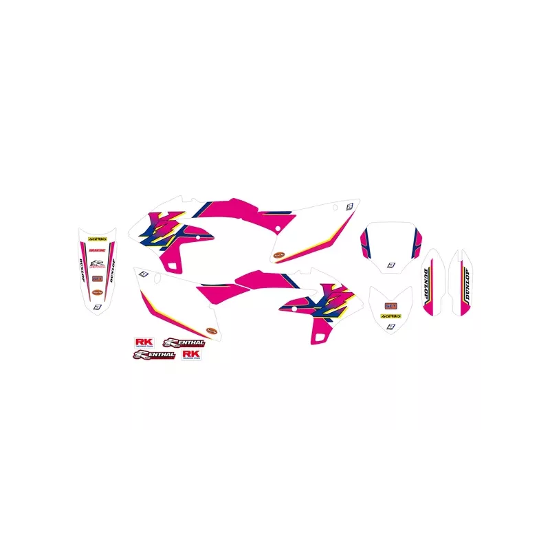 Kit déco complet BLACKBIRD RETRO 450 YZF 2023