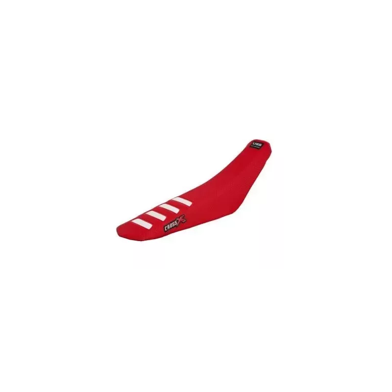 Housse de selle CrossX 450 CRF 21-22, 250 CRF 22- UGS rouge blanc