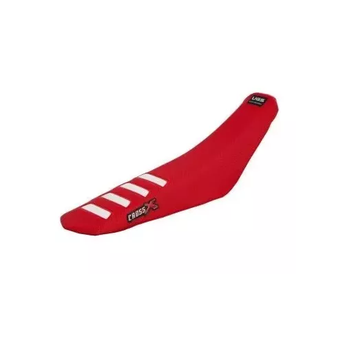 Housse de selle CrossX 450 CRF 21-22, 250 CRF 22- UGS rouge blanc