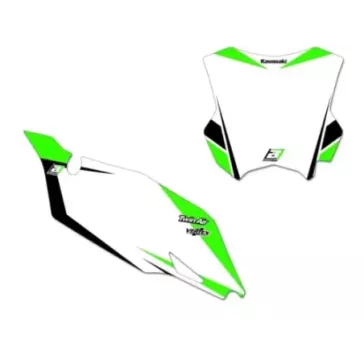 Fonds de plaque BLACKBIRD Graphic Kawasaki KX450 2019