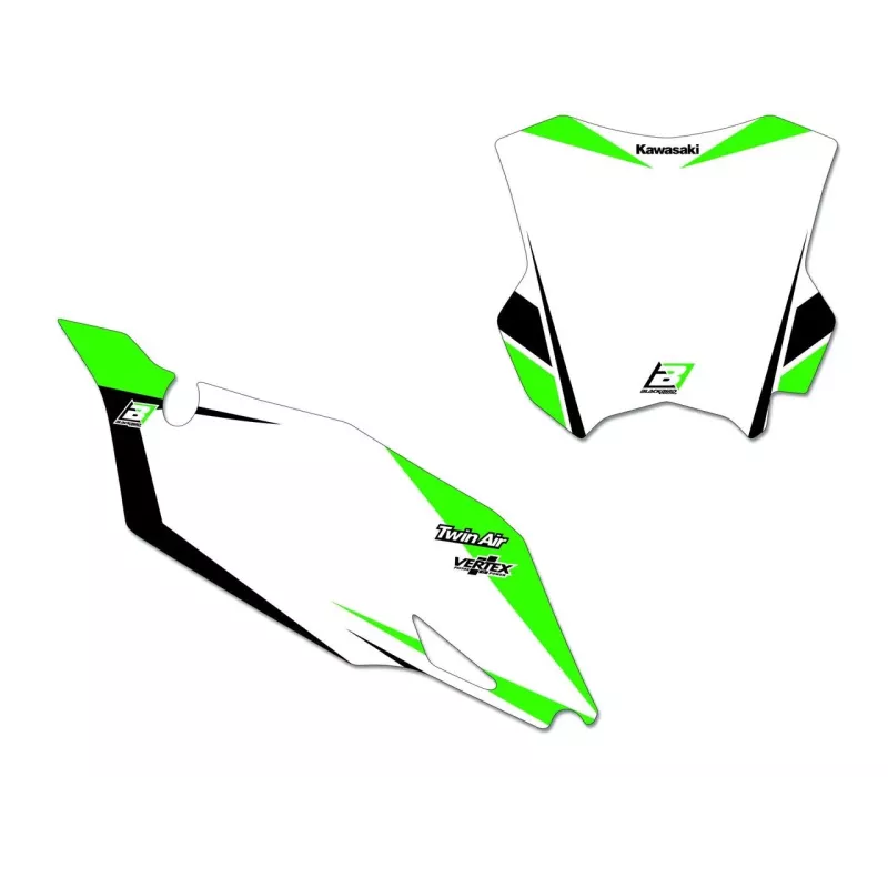 Fonds de plaque BLACKBIRD Graphic Kawasaki KX450 2019