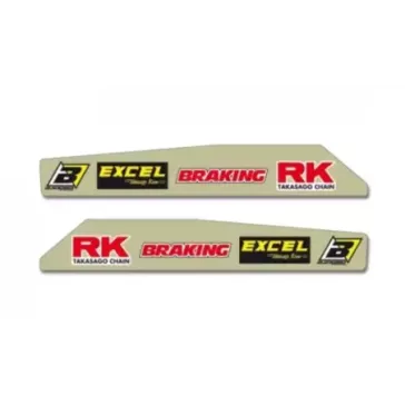 Stickers bras oscillant BLACKBIRD CR125R./CR250R 2000-2007 CRF250R 2004-2019 CRF450R 2002-2016