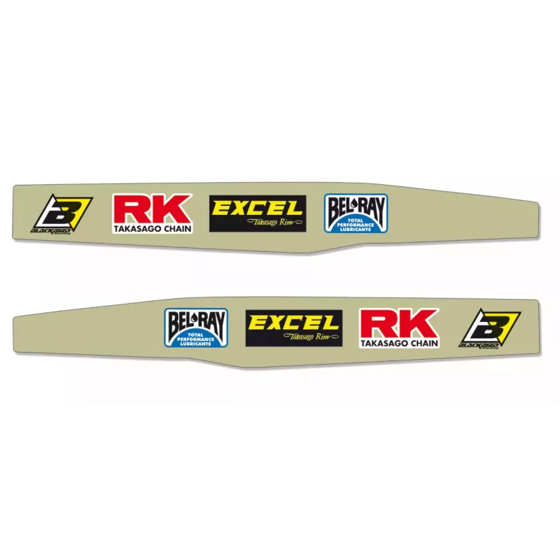 Stickers de bras oscillant BLACKBIRD Crystall Husqvarna FC/TC
