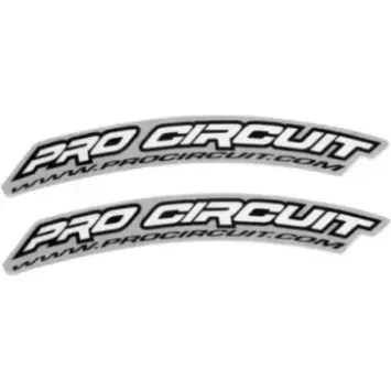 sticker banane PRO CIRCUIT blanc