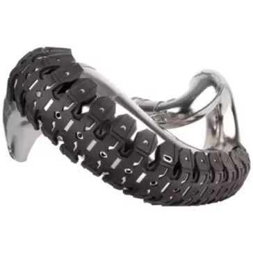 Protection d'echappement POLISPORT Armadillo noir