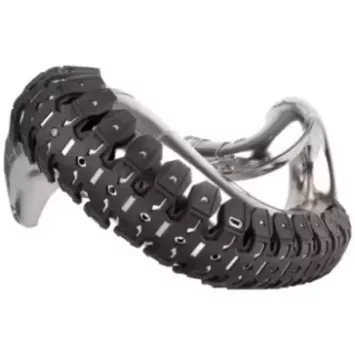 Protection d'echappement POLISPORT Armadillo noir