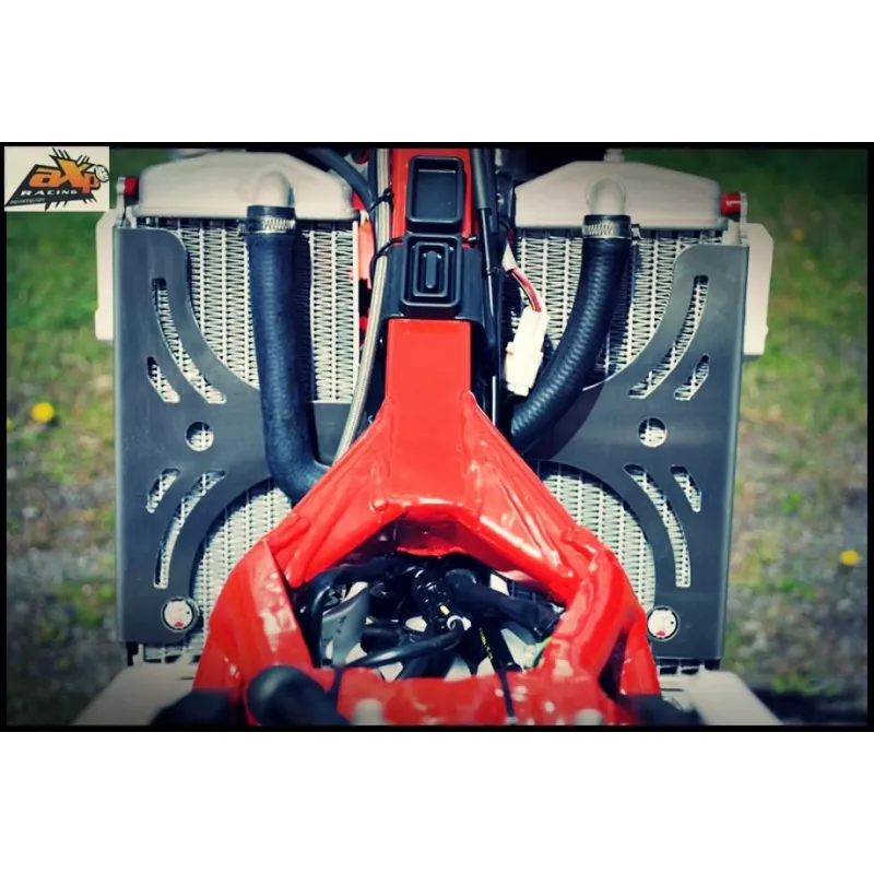 Protection radiateur AXP rouge Beta RR350 4T ENDURO 2014