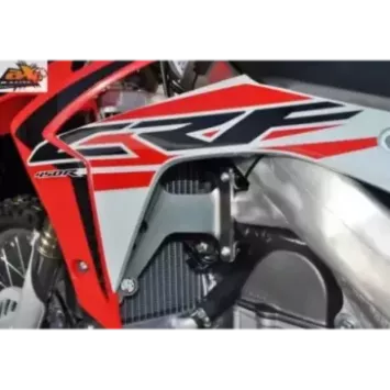 Protection radiateur AXP rouge CRF450R/CRF450RX ENDURO 2017-2019