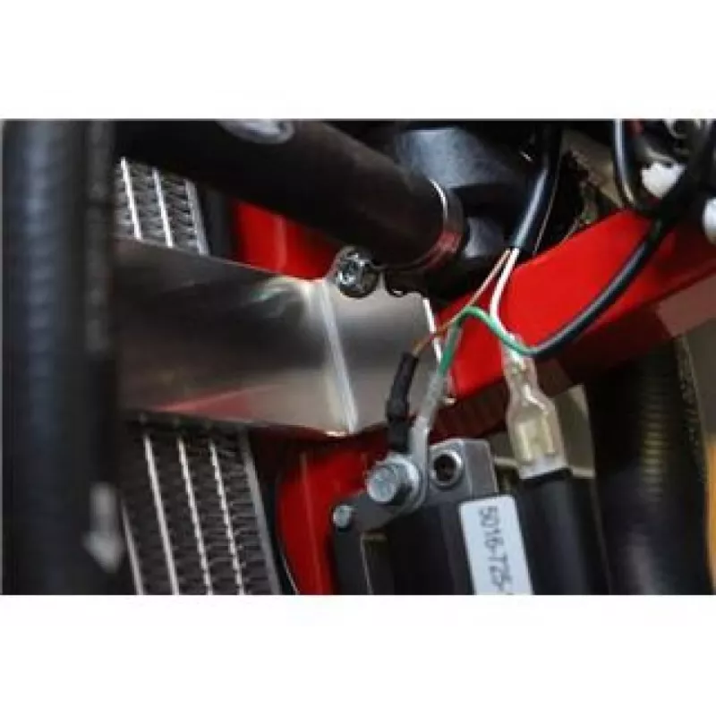 Protection radiateur AXP rouge RR125 2018-2019