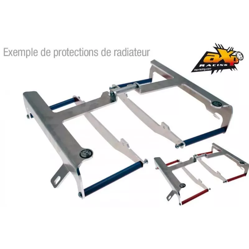Protection radiateur AXP noir YZ250F 2014-2018 YZ450F 2014-2017