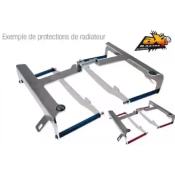 Protection radiateur AXP noir YZ250F 2014-2018 YZ450F 2014-2017