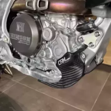 Sabot moteur Carbone CRM - YAMAHA 450 YZF 23-26