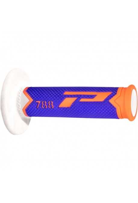 poignées PRO GRIP 788 orange bleu blanc poignées PRO GRIP 788 orange bleu blanc