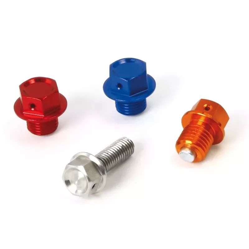Bouchon De Vidange Magnétique M10x1.25 Pour Yamaha WR250F/WR450F Et Suzuki DRZ400 - Aluminium CNC, Aimant Puissant