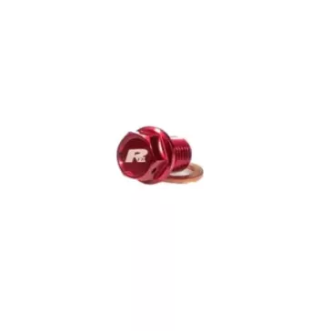 Bouchon de vidange aimanté RFX Rouge 450 RMZ M8 x 20 mm x 1,25